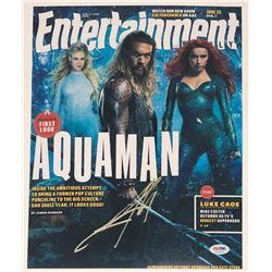 Jason Momoa Signed "Aquaman" 11x14 Photo (PSA COA)