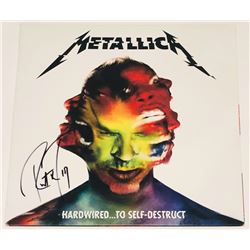 Robert Trujillo Signed "Hardwired... to Self-Destruct" Vinyl Record Album Cover (PSA COA)