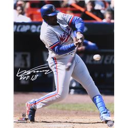 Vladimir Guerrero Signed Expos 16x20 Photo Inscribed "HOF 18" (JSA COA)