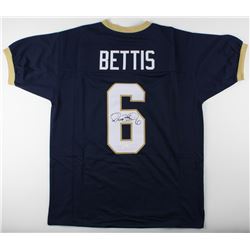 Jerome Bettis Signed Notre Dame Fighting Irish Jersey (JSA COA)