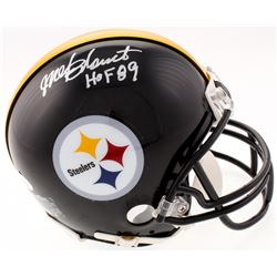 Mel Blount Signed Steelers Mini Helmet Inscribed "HOF 89" (JSA COA)