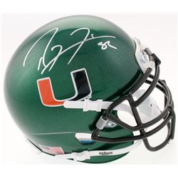 Ray Lewis Signed Miami Hurricanes Mini-Helmet (JSA COA)