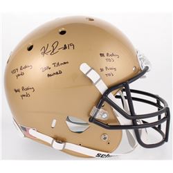 Keenan Reynolds Signed Navy Midshipmen Full-Size Helmet with Multiple Inscriptions (JSA COA)