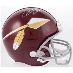 Sonny Jurgensen Signed Redskins Full-Size Authentic On-Field Throwback Helmet Inscribed "HOF 83" (JS