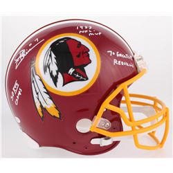 Joe Theismann Signed Redskins Full-Size Authentic On-Field Helmet Inscribed "SB XVII Champs", "1983 