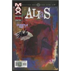 Stan Lee Signed 2003 Alias - Purple - Part Four Issue #27 Marvel Comic Book (Lee COA)