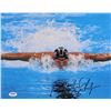 Image 1 : Michael Phelps Signed 11x14 Photo (PSA COA)