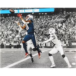 Josh Gordon Signed New England Patriots 16x20 Photo Inscribed "TB 500th TD" (JSA COA)