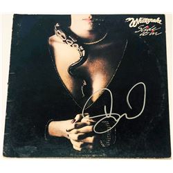 David Coverdale Signed "Slide It In" Vinyl Album Cover (PSA COA)