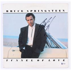 Bruce Springsteen Signed "Tunnel of Love" Vinyl Record Album Cover (Beckett LOA)