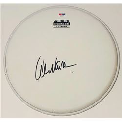 Alex Van Halen Signed Drumhead (PSA COA)