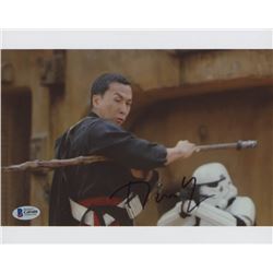Donnie Yen Signed "Rogue One: A Star Wars Story" 8x10 Photo (Beckett COA)