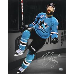 Brent Burns Signed San Jose Sharks 16x20 Photo (Burns Hologram)