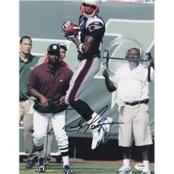 Randy Moss Signed New England Patriots 11x14 Photo (PSA COA)