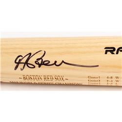 Andrew Benintendi Signed Rawlings World Series Engraved Baseball Bat (Fanatics Hologram  MLB Hologra