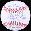 Image 1 : Cal Ripken Jr. Signed OML Baseball with (5) Inscriptions (JSA COA)