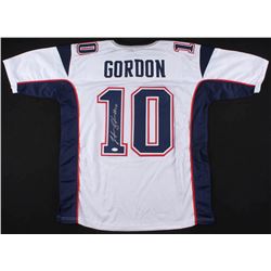 Josh Gordon Signed New England Patriots Jersey (JSA COA)