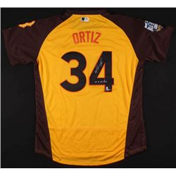 David Ortiz Signed Boston Red Sox 2016 American League All-Star Game Jersey Inscribed "10x All-Star"