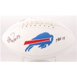 Andre Reed Signed Buffalo Bills Logo Football Inscribed "HOF 14" (SGC COA)