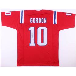 Josh Gordon Signed New England Patriots Jersey (JSA COA)