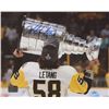 Image 1 : Kris Letang Signed Boston Bruins 8x10 Photo (Letang Hologram)