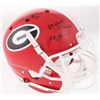 Image 1 : Herschel Walker Signed Georgia Bulldogs Full-Size Authentic On-Field Helmet with Multiple Inscriptio