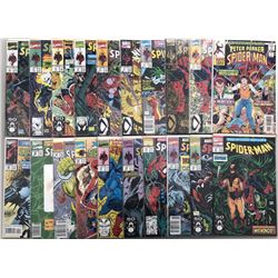 Lot of (41) 1990-2001 Marvel "Spider-Man" Comic Books