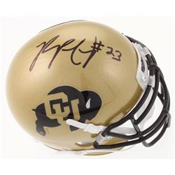 Phillip Lindsay Signed Colorado Buffaloes Mini Helmet (JSA COA)