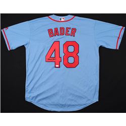 Harrison Bader Signed St. Louis Cardinals Jersey (JSA COA)