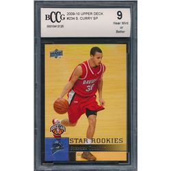 2009-10 Upper Deck #234 Stephen Curry SP RC (BCCG 9)
