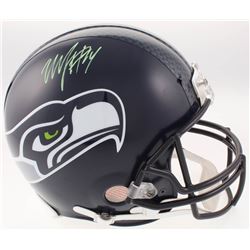 Marshawn Lynch Signed Seattle Seahawks Full-Size Authentic On-Field Helmet (Radtke COA)