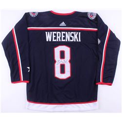 Zach Werenski Signed Columbus Blue Jackets Jersey (JSA COA)