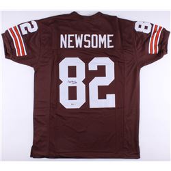 Ozzie Newsome Signed Cleveland Browns Jersey Inscribed "HOF 99" (Beckett COA)
