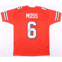 Santana Moss Signed Miami Hurricanes Jersey (JSA COA)