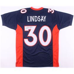Phillip Lindsay Signed Denver Broncos Jersey (JSA COA)