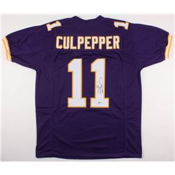 Daunte Culpepper Signed Minnesota Vikings Jersey (Beckett COA)