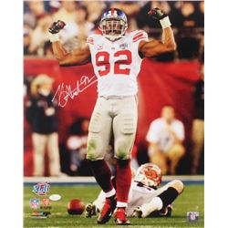 Michael Strahan Signed New York Giants 16x20 Photo (JSA COA)
