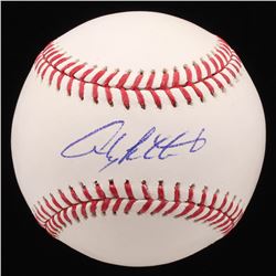 Andy Pettitte Signed OML Baseball (PSA COA)