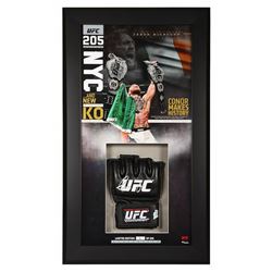Conor McGregor Signed 13x23 Custom Framed Limited Edition UFC Glove Display (Fanatics Hologram)