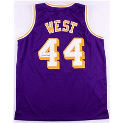 Jerry West Signed Lakers Jersey (JSA COA)