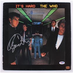 Pete Townshend  Roger Daltrey Signed The Who "It's Hard" Vinyl Record Album (PSA Hologram)