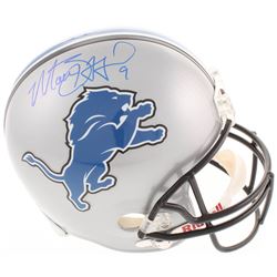 Matthew Stafford Signed Detroit Lions Full-Size Helmet (Stafford Hologram)