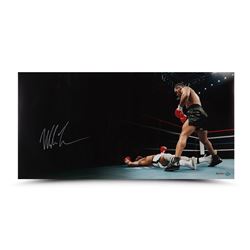 Mike Tyson Signed "Knockout" 18x36 Limited Edition Photo (UDA COA)
