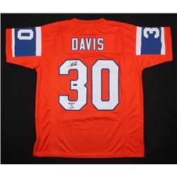 Terrell Davis Signed Denver Broncos Jersey Inscribed "Bronco 4 Life" (Radtke COA)
