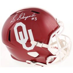 Sterling Shepard Signed Oklahoma Sooners Full-Size Speed Helmet (Fanatics Hologram)