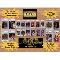 Icon Authentic 100X Mystery Box 100% Michael Jordan Series 1 (Guaranteed Michael Jordan In Every Box