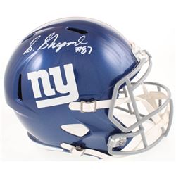 Sterling Shepard Signed New York Giants Full-Size Speed Helmet (Fanatics Hologram)