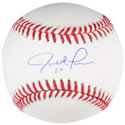 Justin Turner Signed OML Baseball (Fanatics Hologram)