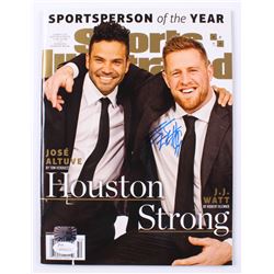 J. J. Watt Signed 2017 Sports Illustrated Magazine (JSA COA  Watt Hologram)