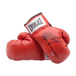 Mike Tyson Signed Pair of Everlast Boxing Gloves (UDA COA)